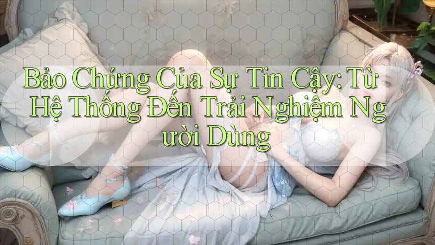 Bảo Chứng Của Sự Tin Cậy: Từ Hệ Thống Đến Trải Nghiệm Người Dùng