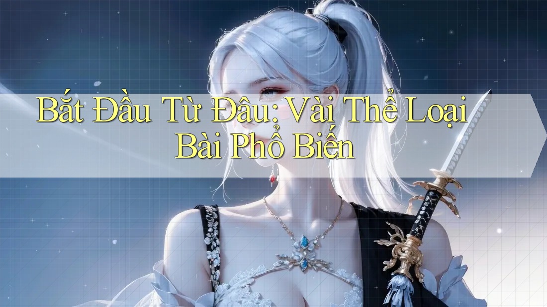 Bắt Đầu Từ Đâu: Vài Thể Loại Bài Phổ Biến