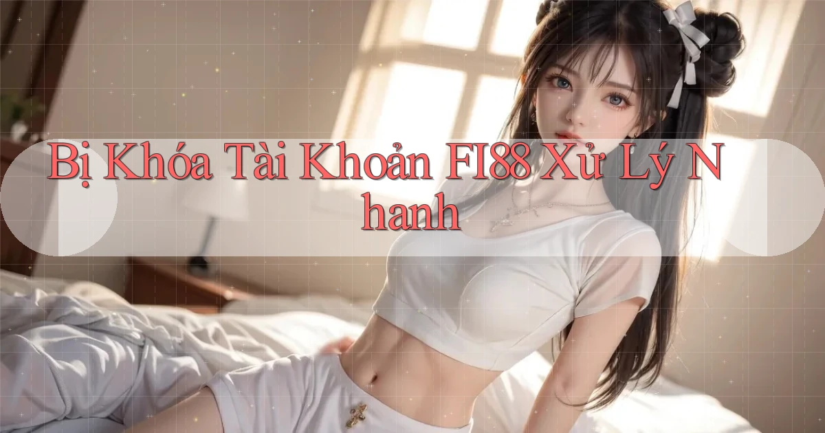 bị khóa tài khoản fi88 xử lý nhanh