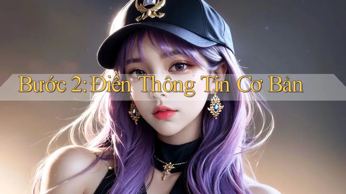 Bước 2: Điền Thông Tin Cơ Bản