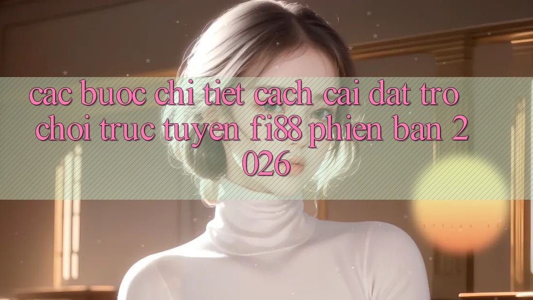 Các bước chi tiết cách cài đặt trò chơi trực tuyến Fi88 phiên bản 2026