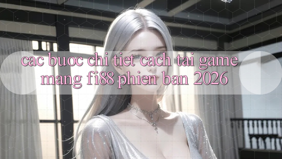 Các bước chi tiết cách tải game mạng Fi88 phiên bản 2026