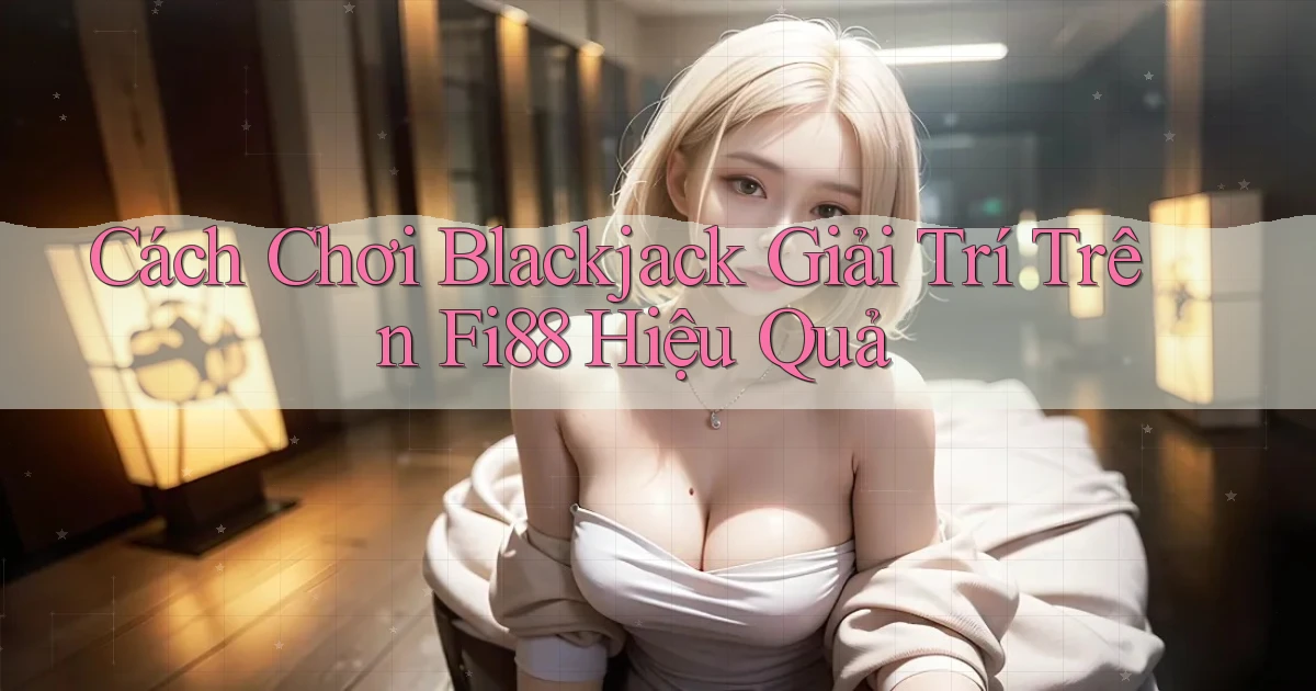 cách chơi blackjack giải trí trên fi88 hiệu quả