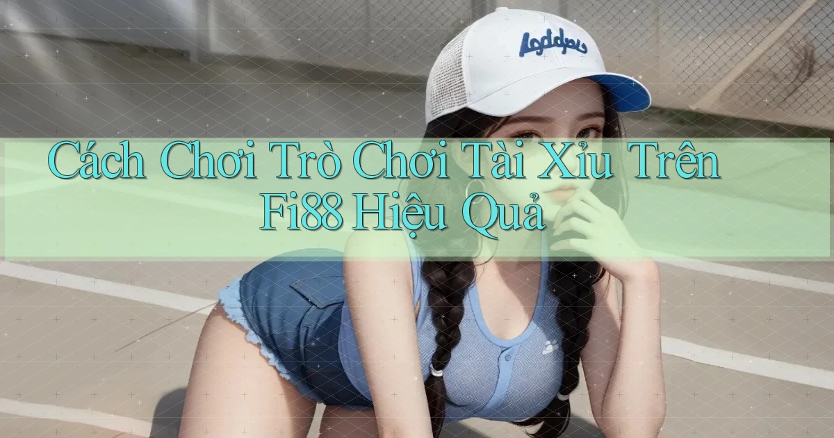 cách chơi trò chơi tài xỉu trên fi88 hiệu quả
