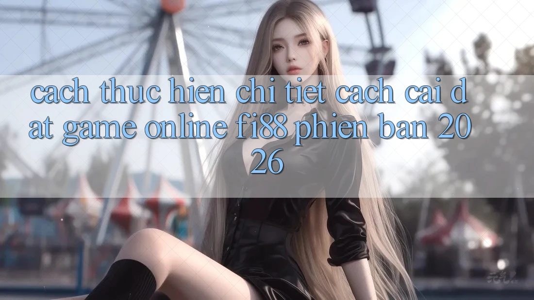 Cách thực hiện chi tiết cách cài đặt game online Fi88 phiên bản 2026