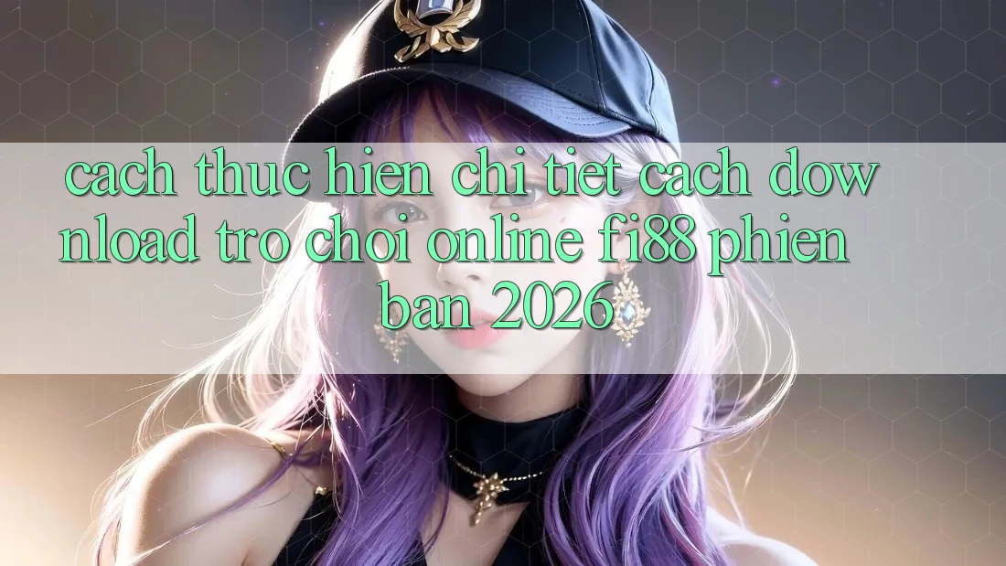 Cách thực hiện chi tiết cách download trò chơi online Fi88 phiên bản 2026