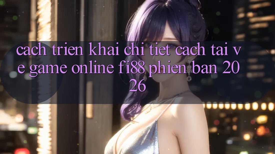 Cách triển khai chi tiết cách tải về game online Fi88 phiên bản 2026