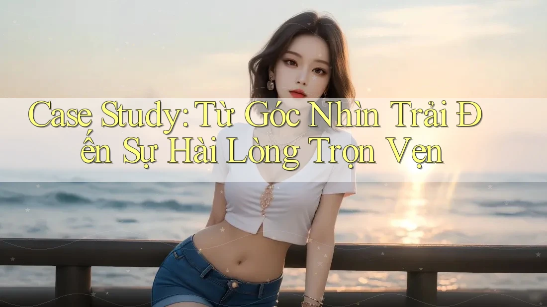 Case Study: Từ Góc Nhìn Trải Đến Sự Hài Lòng Trọn Vẹn