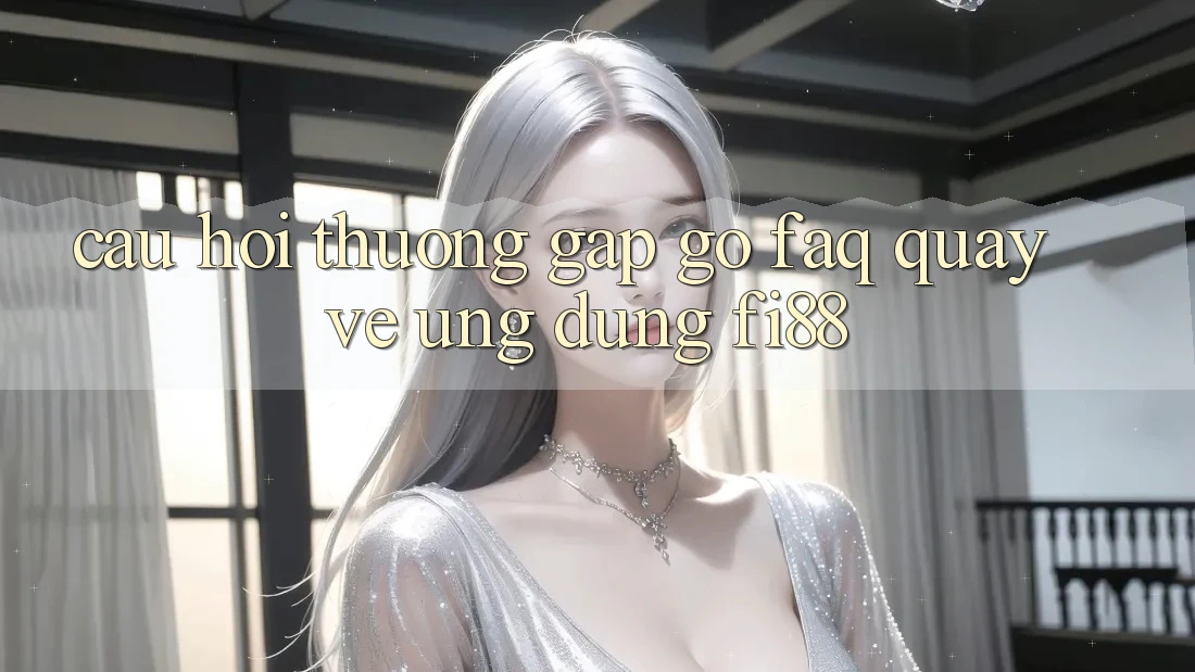 Câu hỏi thường gặp gỡ (FAQ) quay về ứng dụng Fi88