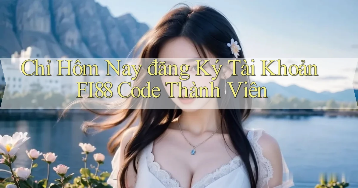 chỉ hôm nay đăng ký tài khoản fi88 code thành viên