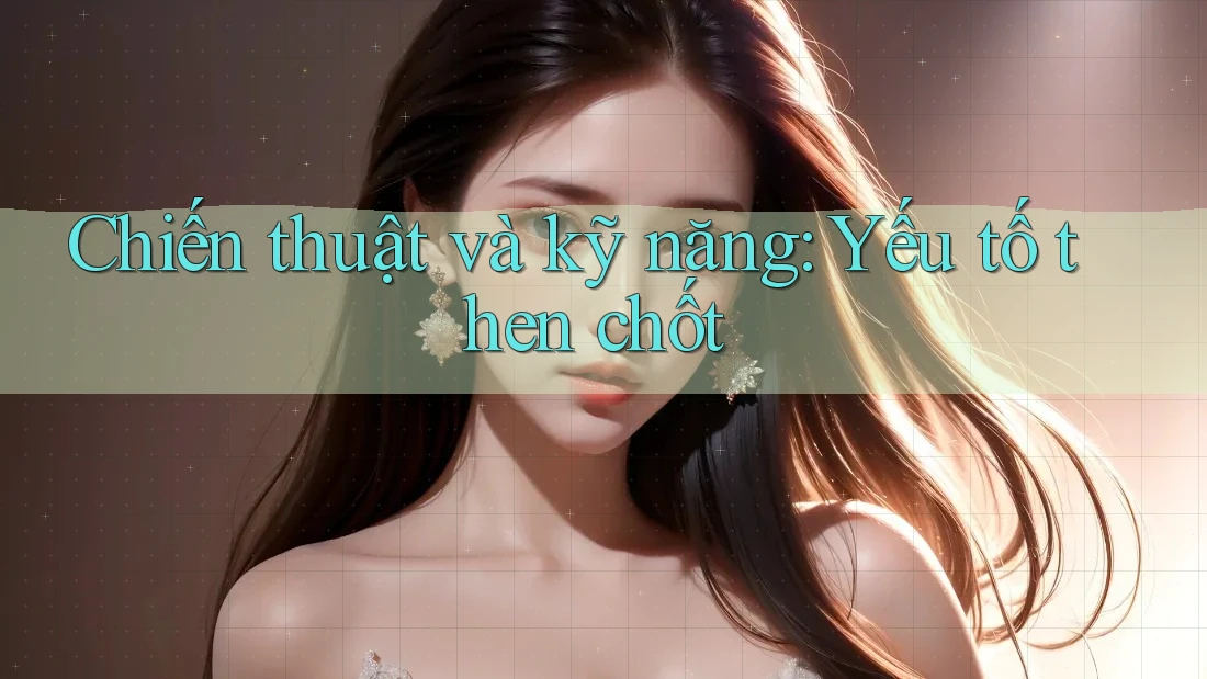 Chiến thuật và kỹ năng: Yếu tố then chốt