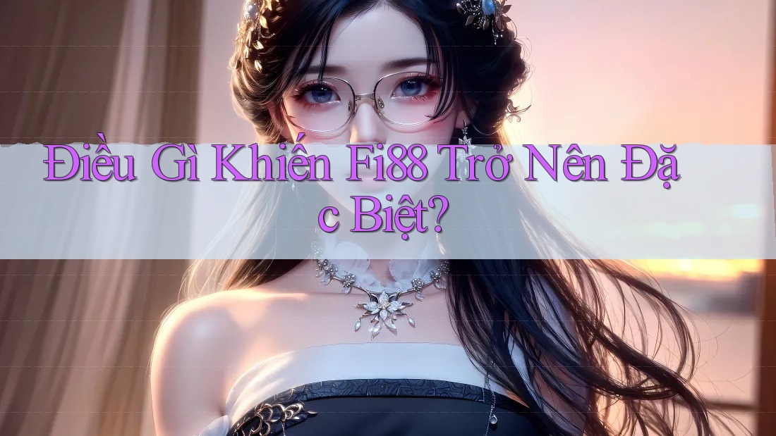 Điều Gì Khiến Fi88 Trở Nên Đặc Biệt?
