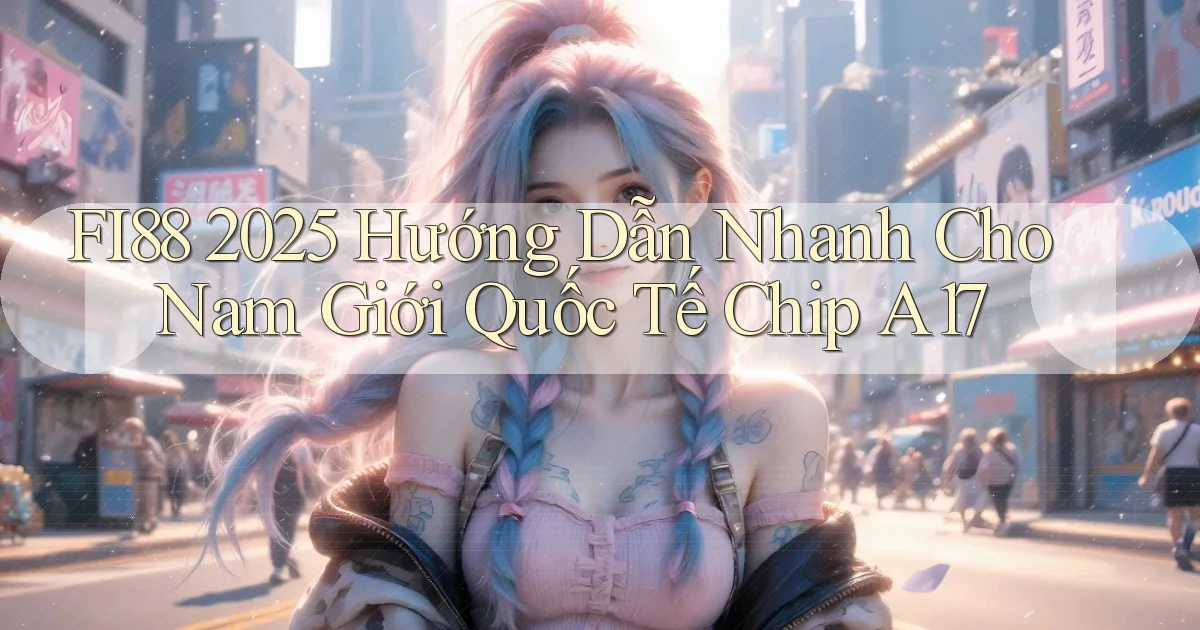 fi88 2025 hướng dẫn nhanh cho nam giới quốc tế chip A17