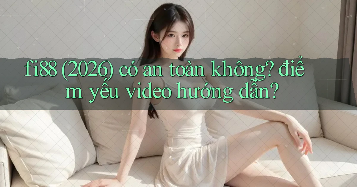 fi88 (2026) có an toàn không điểm yếu video hướng dẫn