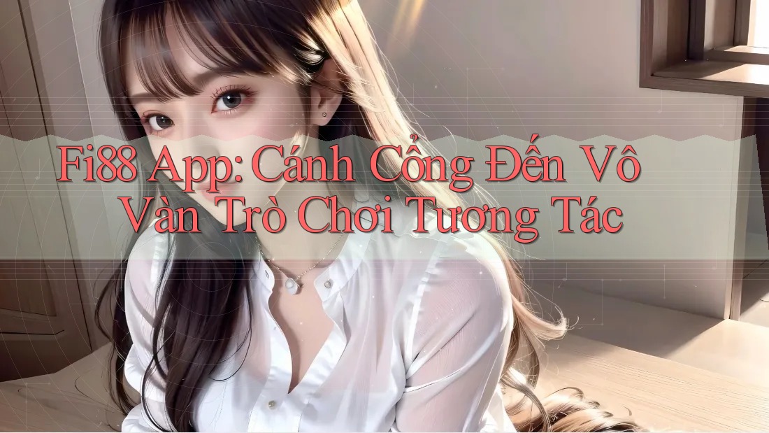 Fi88 App: Cánh Cổng Đến Vô Vàn Trò Chơi Tương Tác