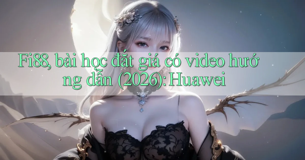 Fi88, bài học đắt giá có video hướng dẫn (2026) Huawei