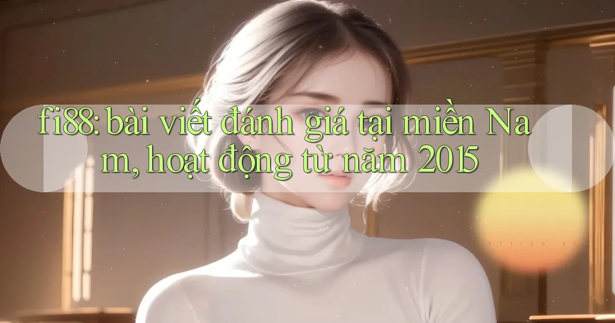 fi88 bài viết đánh giá tại miền Nam, hoạt động từ năm 2015