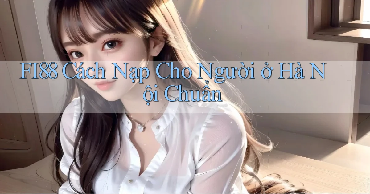 fi88 cách nạp cho người ở Hà Nội chuẩn