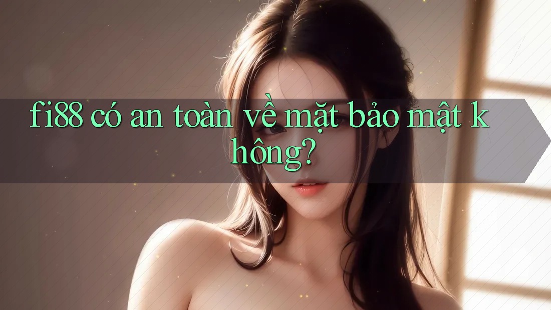 fi88 có an toàn về mặt bảo mật không?