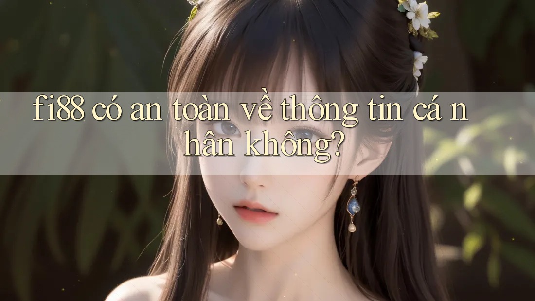 Fi88 có an toàn về thông tin cá nhân không?