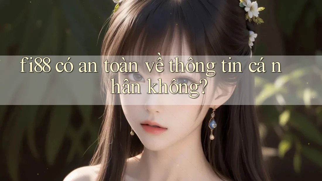 fi88 có an toàn về thông tin cá nhân không?