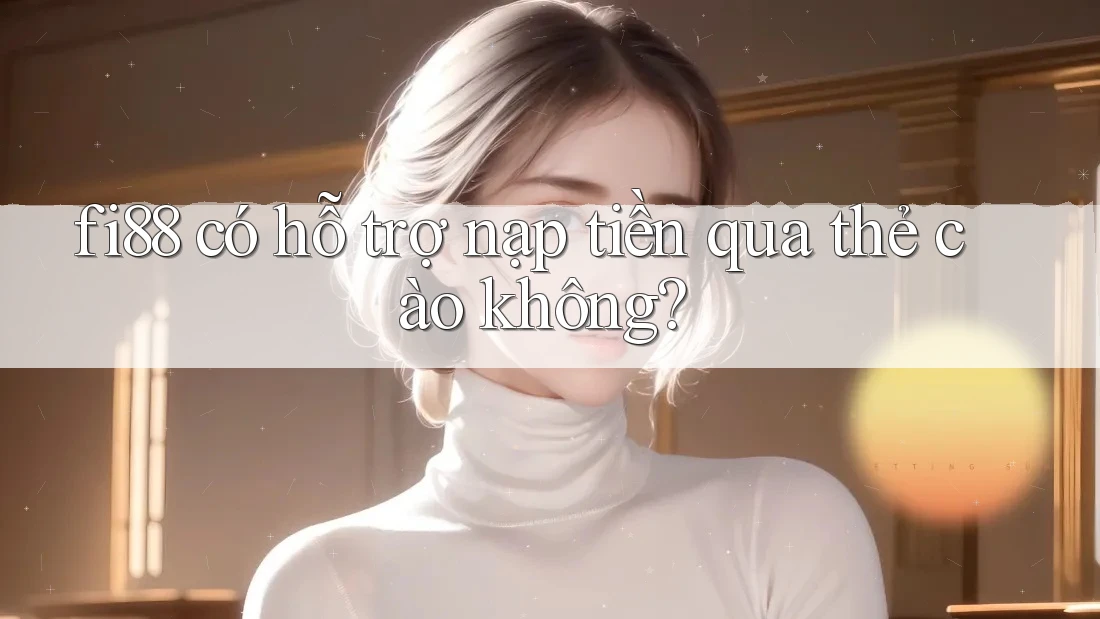 fi88 có hỗ trợ nạp tiền qua thẻ cào không?