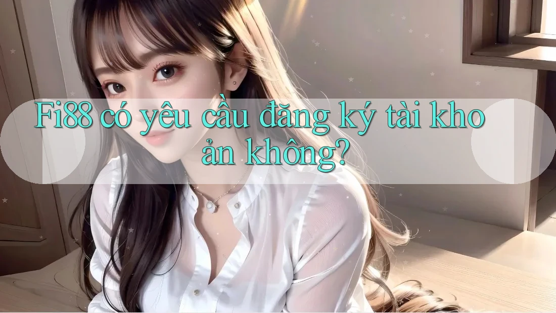 Fi88 có yêu cầu đăng ký tài khoản không?