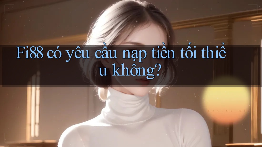 Fi88 có yêu cầu nạp tiền tối thiểu không?
