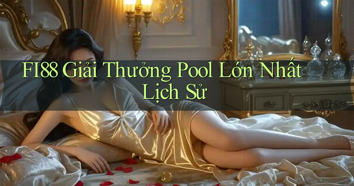 fi88  giải thưởng pool lớn nhất lịch sử