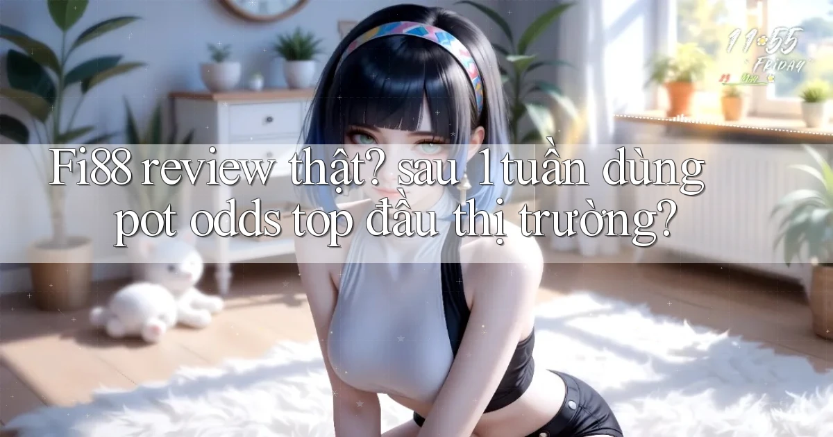 Fi88 review thật sau 1 tuần dùng pot odds top đầu thị trường