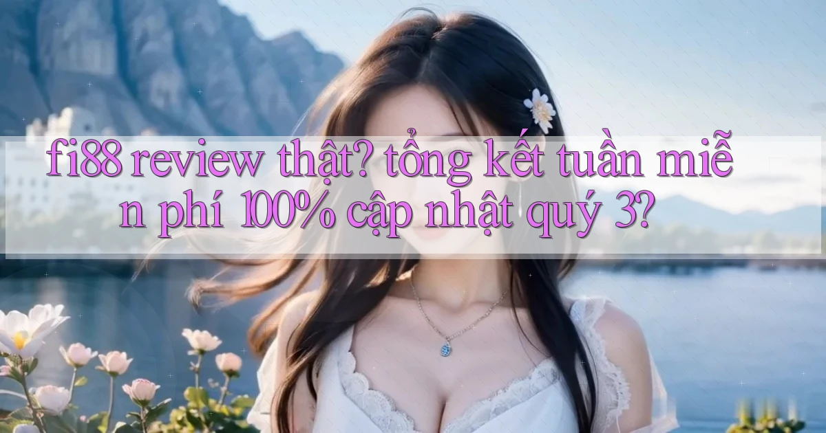 fi88 review thật tổng kết tuần miễn phí 100% cập nhật quý 3