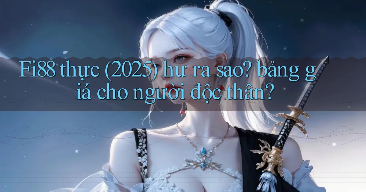 Fi88 thực (2025) hư ra sao bảng giá cho người độc thân