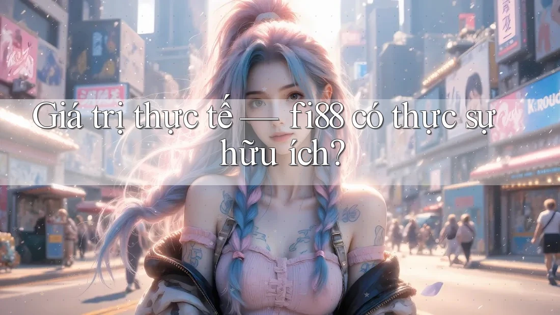 Giá trị thực tế — fi88 có thực sự hữu ích?
