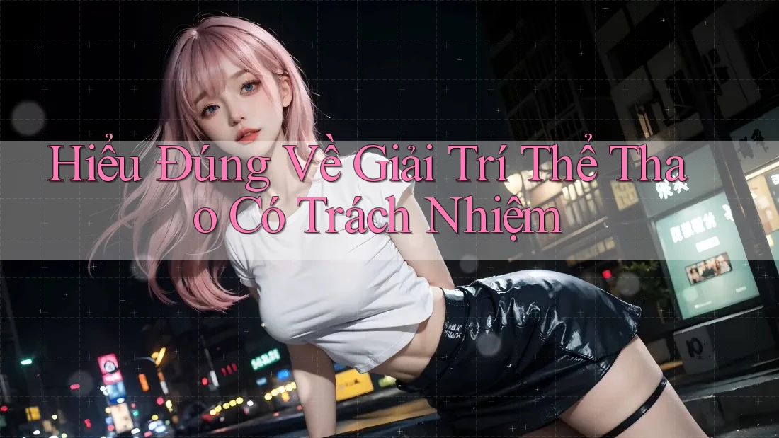 Hiểu Đúng Về Giải Trí Thể Thao Có Trách Nhiệm