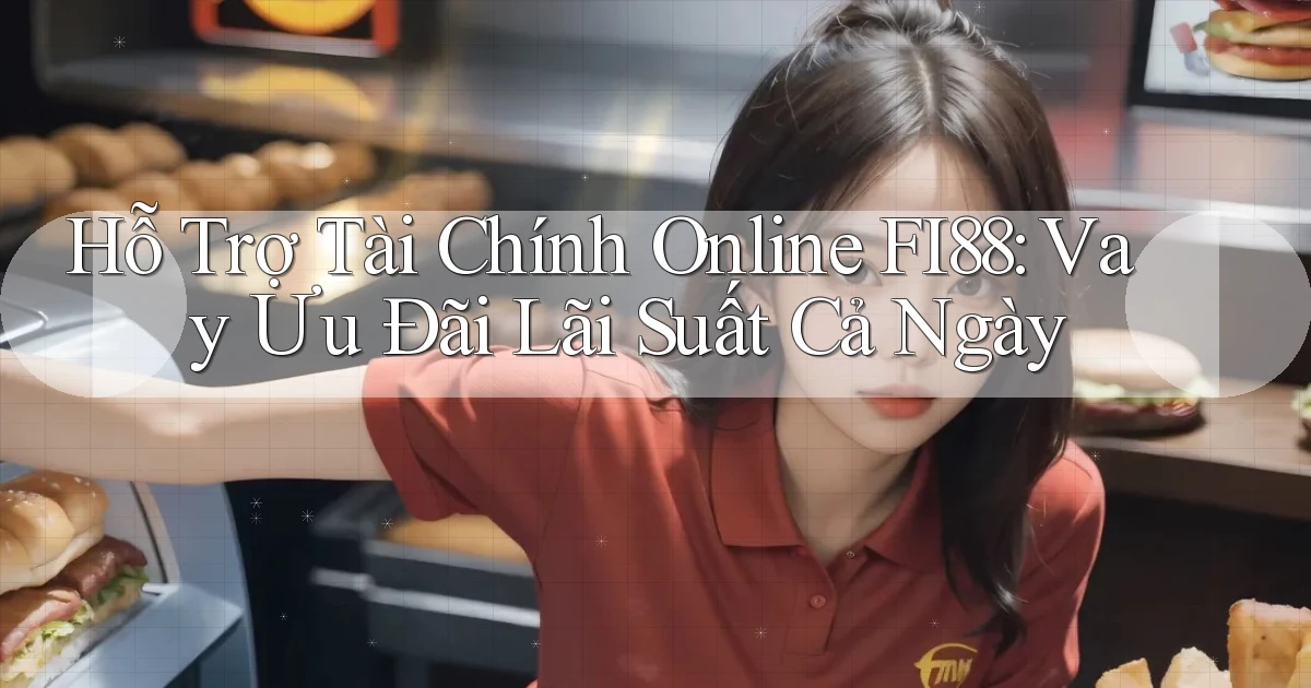 hỗ trợ tài chính online fi88 vay ưu đãi lãi suất cả ngày