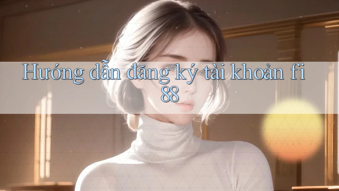 Hướng dẫn đăng ký tài khoản fi88