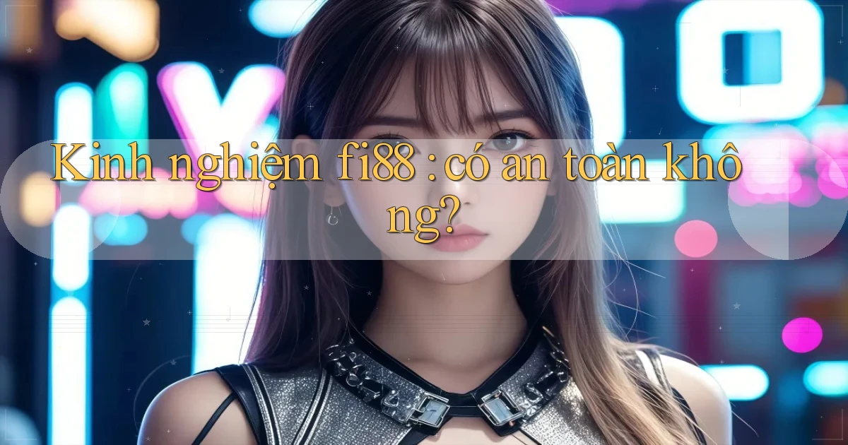 Kinh nghiệm fi88 có an toàn không