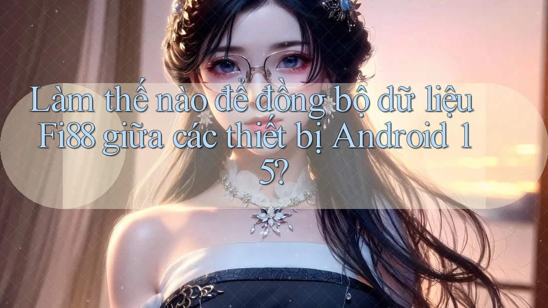 Làm thế nào để đồng bộ dữ liệu Fi88 giữa các thiết bị Android 15?