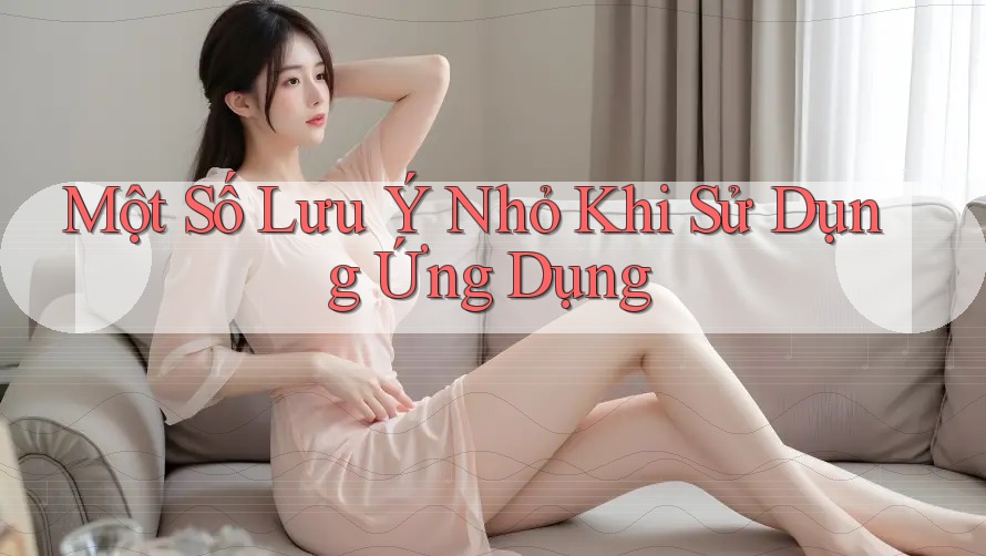 Một Số Lưu Ý Nhỏ Khi Sử Dụng Ứng Dụng