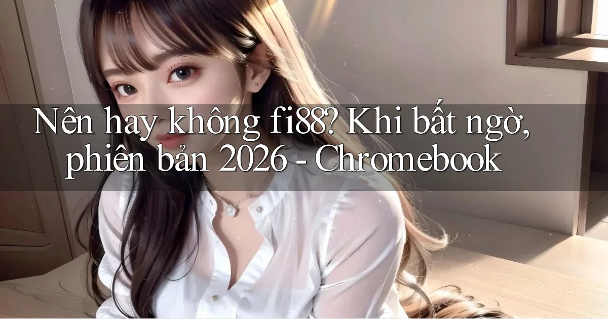 Nên hay không fi88 khi bất ngờ, phiên bản 2026   Chromebook