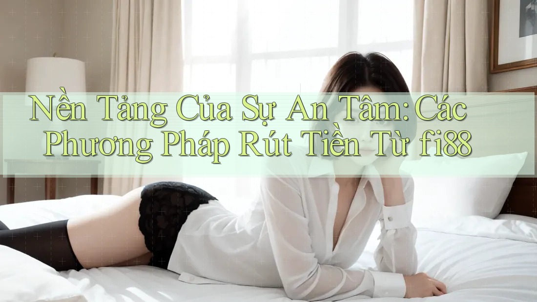 Nền Tảng Của Sự An Tâm: Các Phương Pháp Rút Tiền Từ fi88