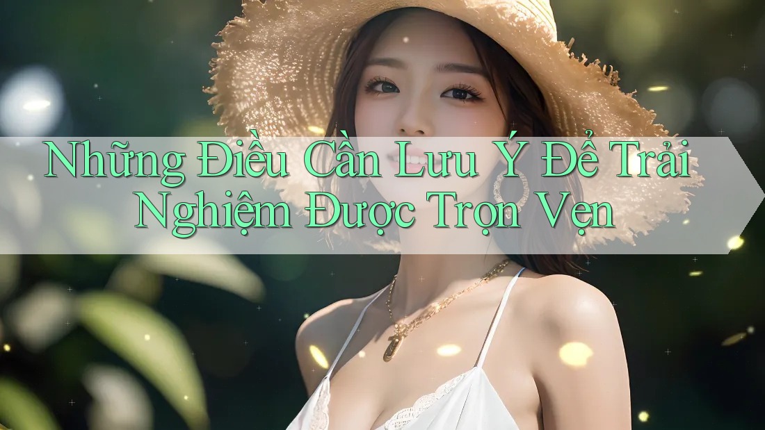 Những Điều Cần Lưu Ý Để Trải Nghiệm Được Trọn Vẹn