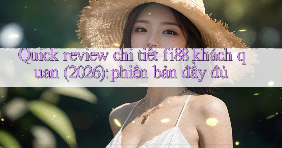 quick review chi tiết fi88 khách quan (2026) phiên bản đầy đủ