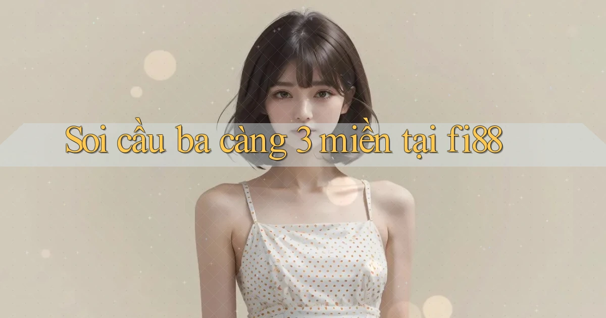soi cầu ba càng 3 miền tại fi88