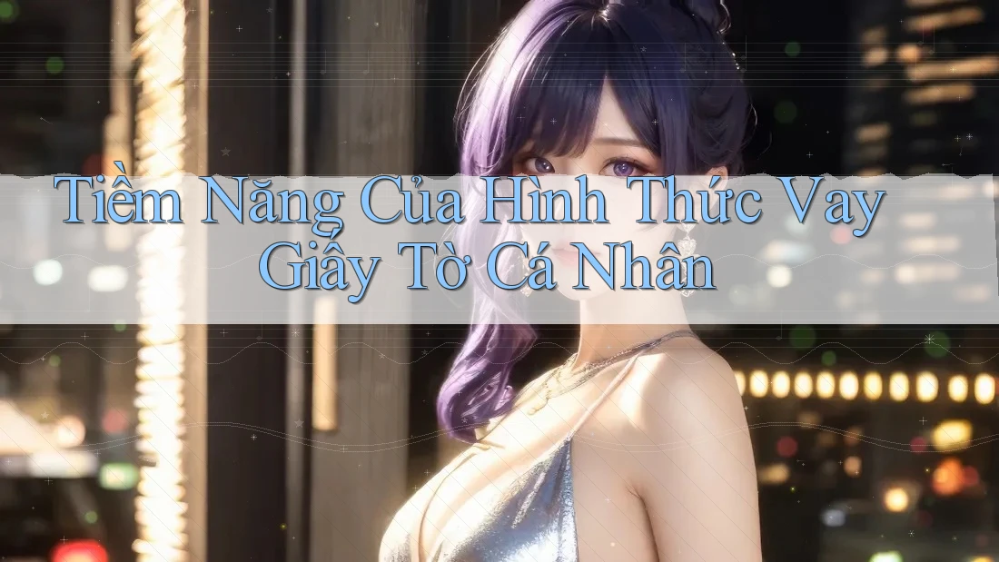 Tiềm Năng Của Hình Thức Vay Giấy Tờ Cá Nhân