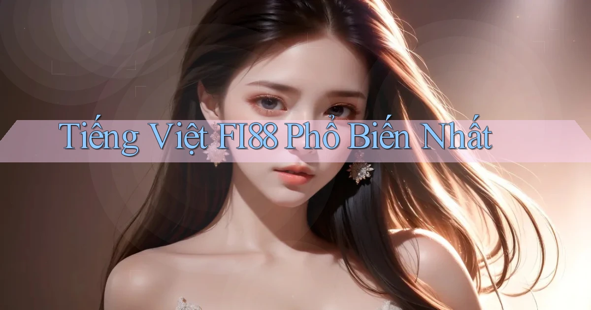tiếng việt fi88 phổ biến nhất