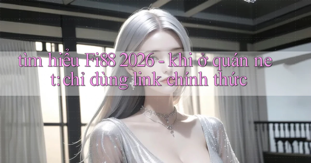 tìm hiểu Fi88 2026   khi ở quán net chỉ dùng link chính thức