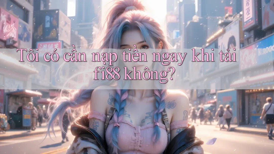 Tôi có cần nạp tiền ngay khi tải fi88 không?