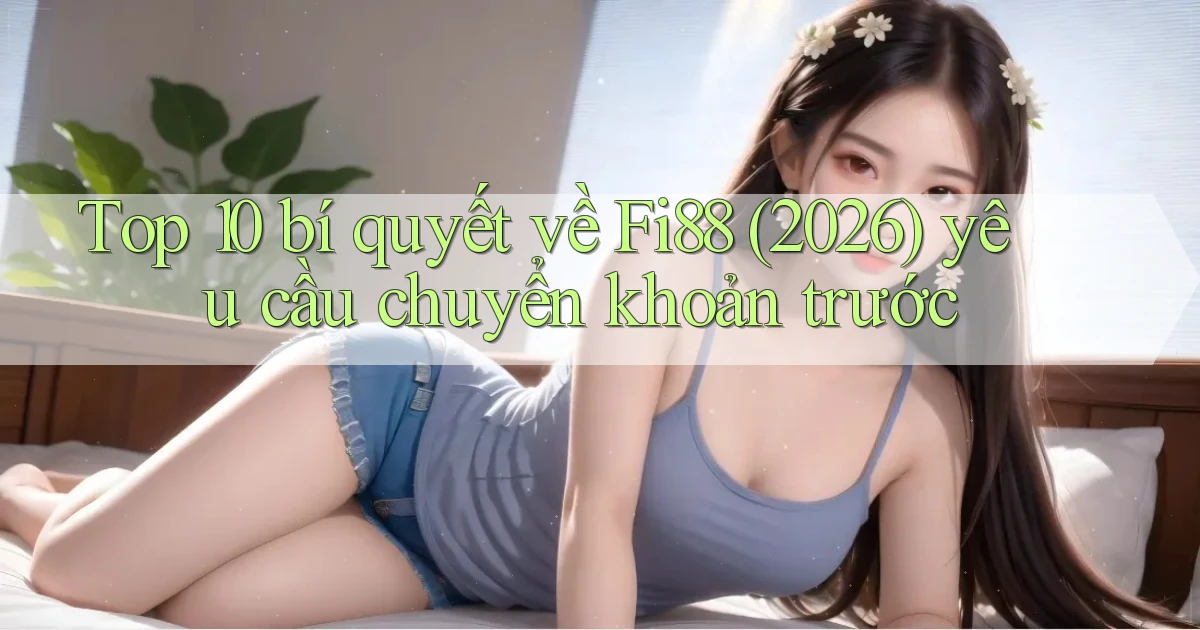 Top 10 bí quyết về Fi88 (2026) yêu cầu chuyển khoản trước