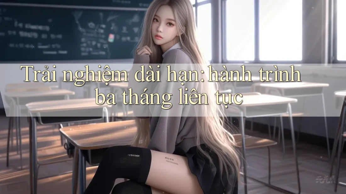 Trải nghiệm dài hạn: hành trình ba tháng liên tục